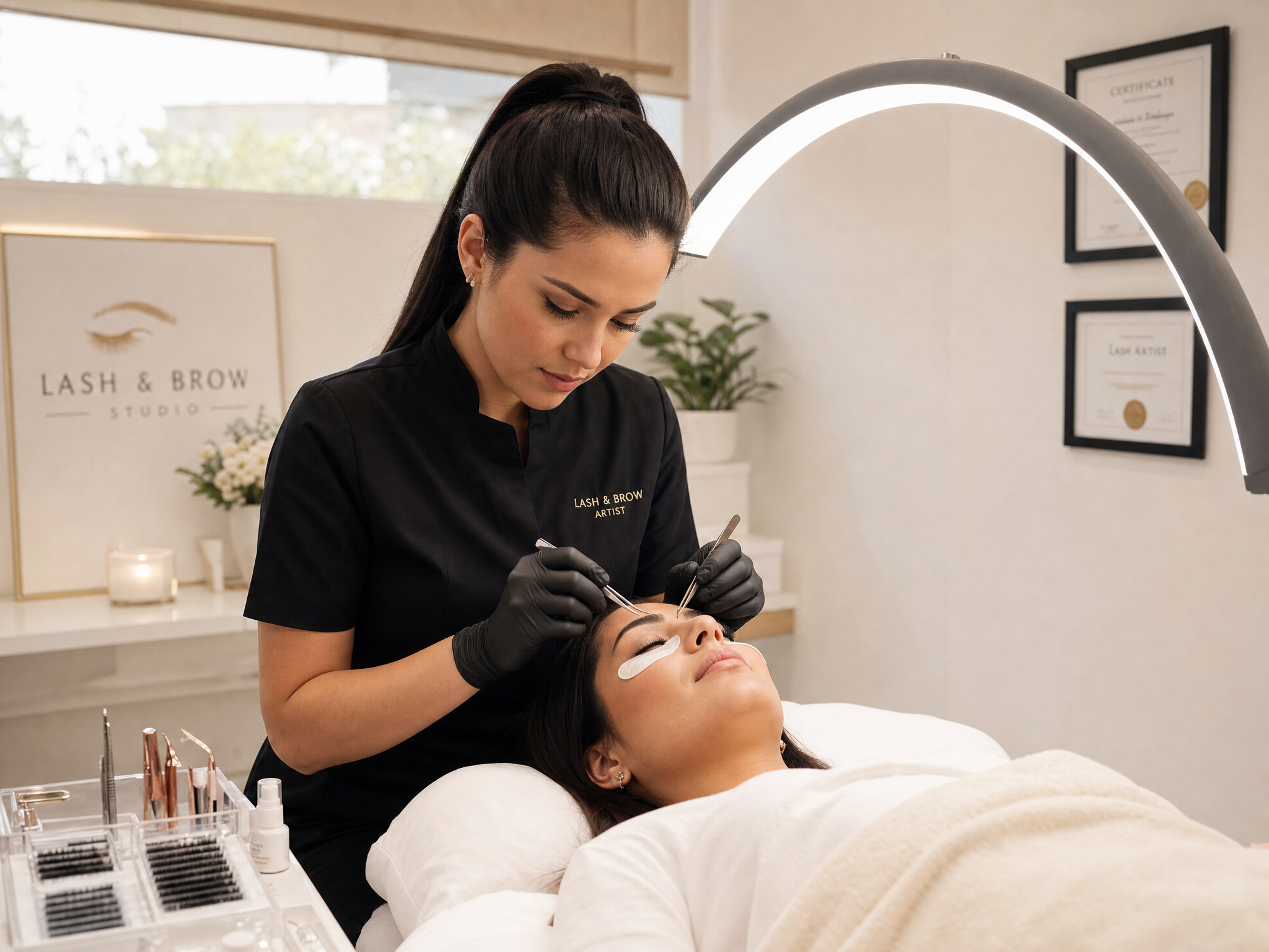 Wimpern & Brauen