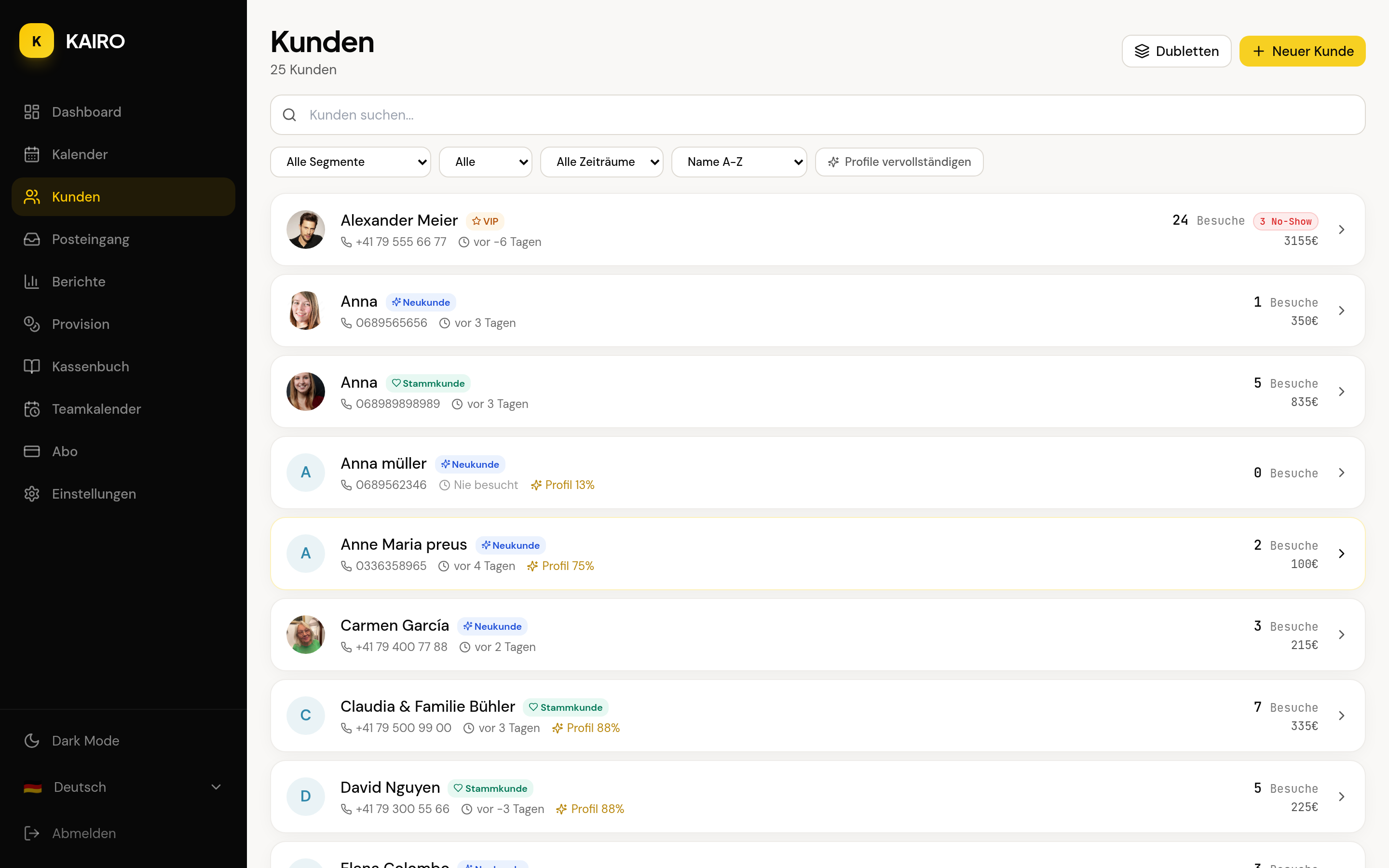 Intelligente Kundenreaktivierung